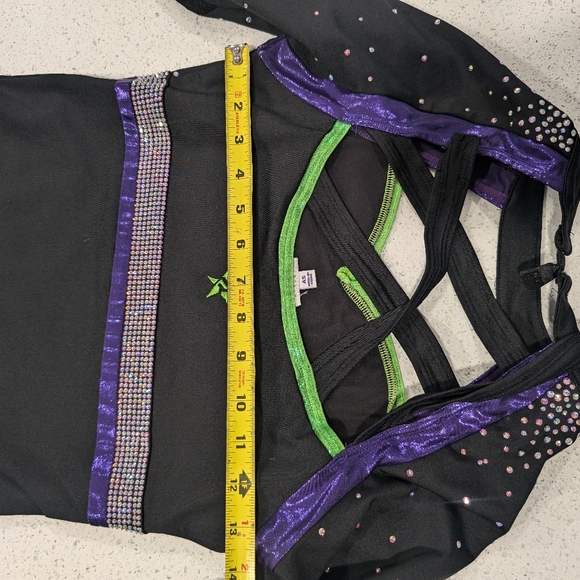 REAL Rebel Athletics ALLSTAR Cheer Uniform Cheerleading ELITE All Star AS Small - Picture 14 of 16